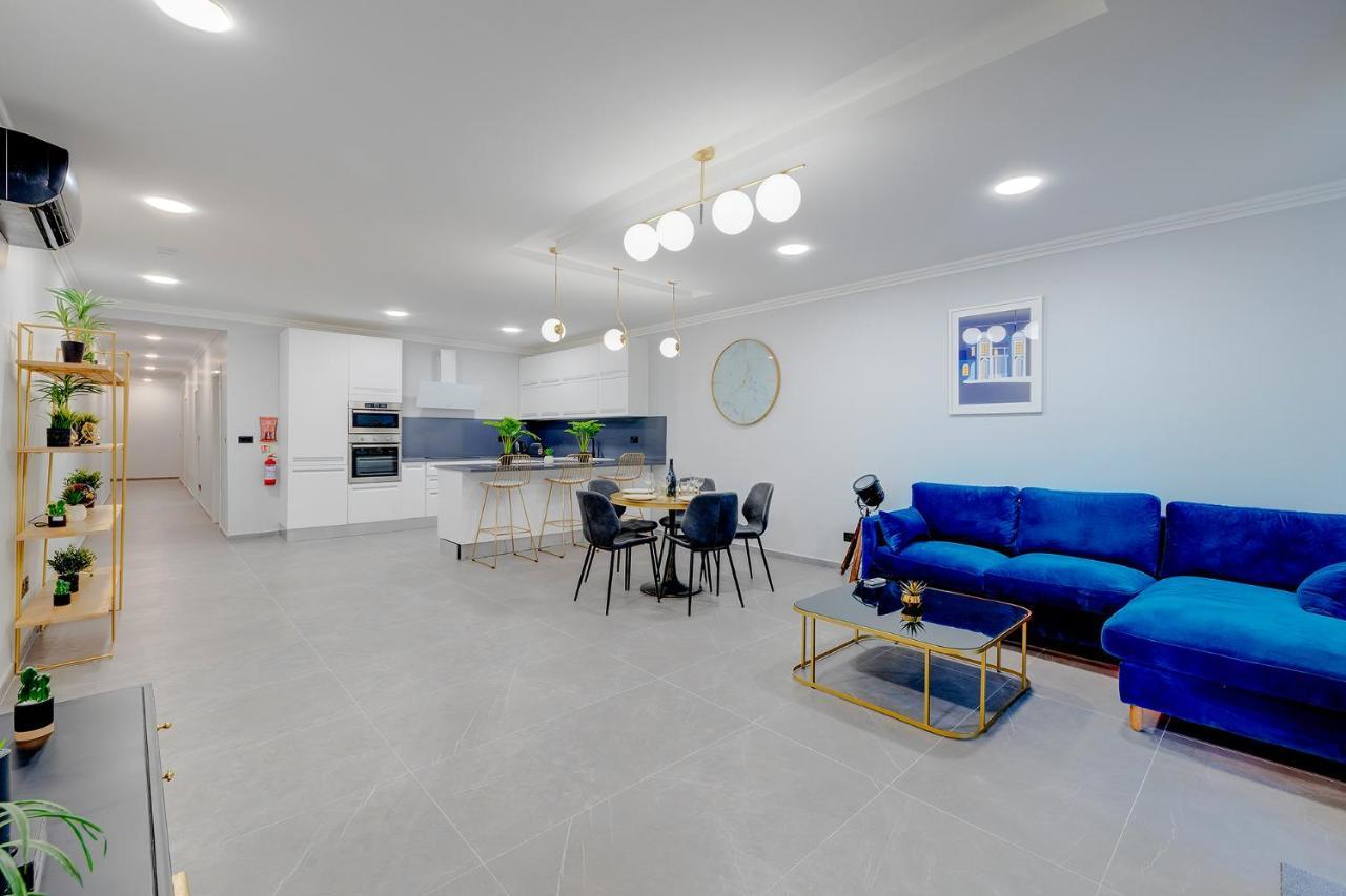 Art Deco Luxury Apartment, Central Location Sliema Ngoại thất bức ảnh