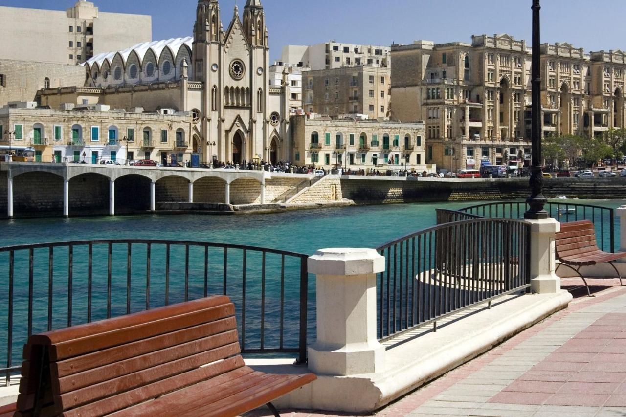 Art Deco Luxury Apartment, Central Location Sliema Ngoại thất bức ảnh