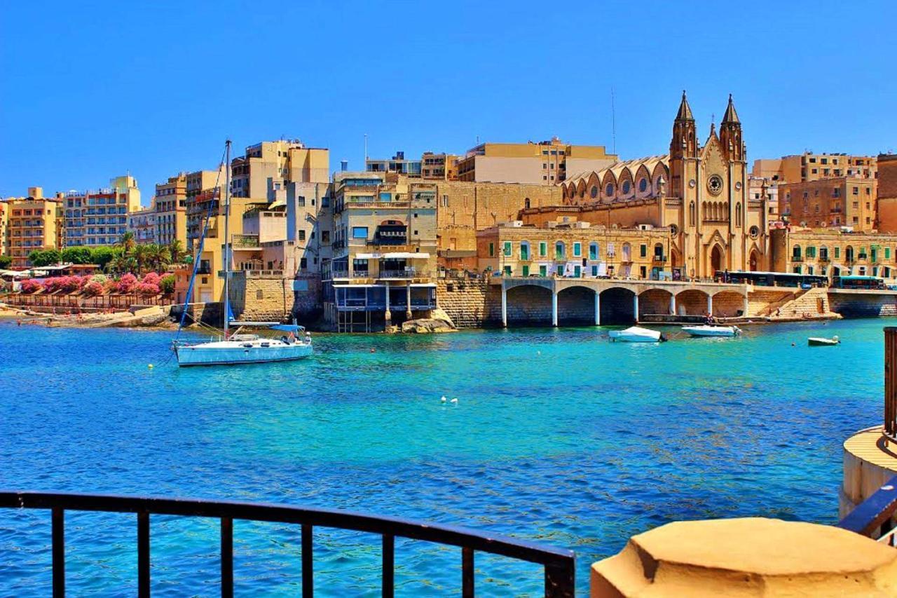 Art Deco Luxury Apartment, Central Location Sliema Ngoại thất bức ảnh