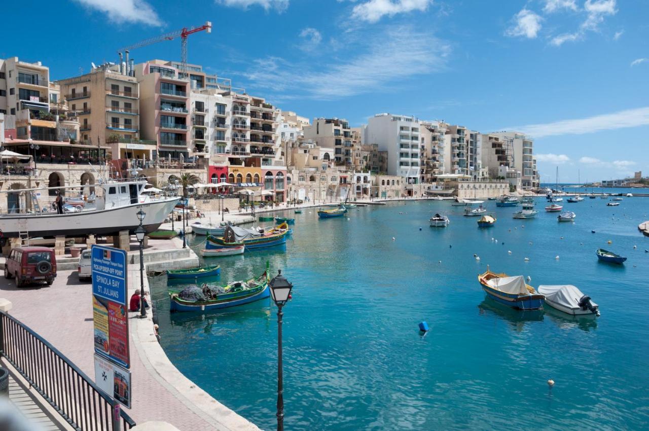 Art Deco Luxury Apartment, Central Location Sliema Ngoại thất bức ảnh